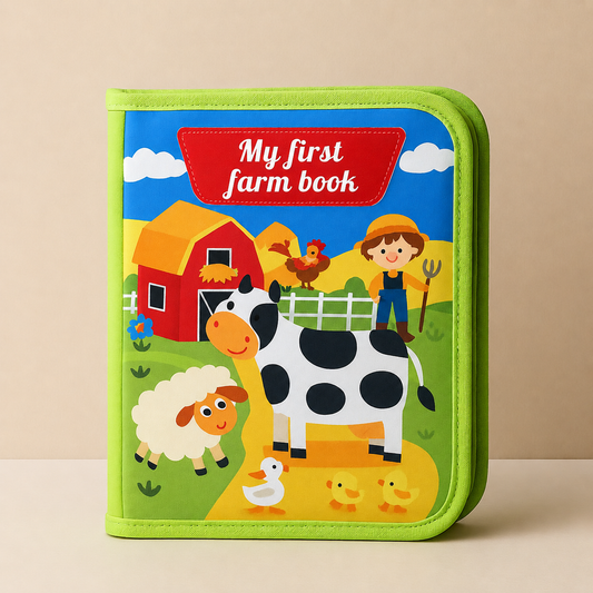 Saneda™ Soft Farm Activity Book